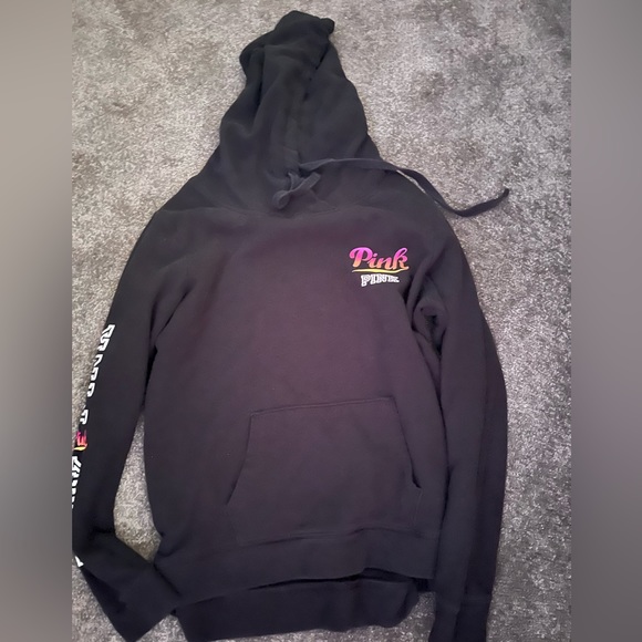 PINK Victoria's Secret Sweaters - Victorias secret Pink hoodie sweater womens size large